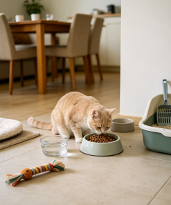 Single-Cat Daily In-Home Cat Feeding Package