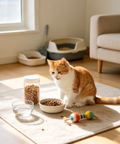 In-Home Cat Feeding & Treat Interaction Custom Package