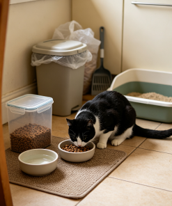 In-Home Cat Feeding & Trash Removal Package