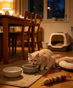 Evening In-Home Cat Feeding & Companionship Package