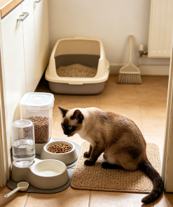 Short-Term Absence Cat Feeding Custom Service