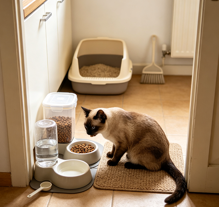 Short-Term Absence Cat Feeding Custom Service