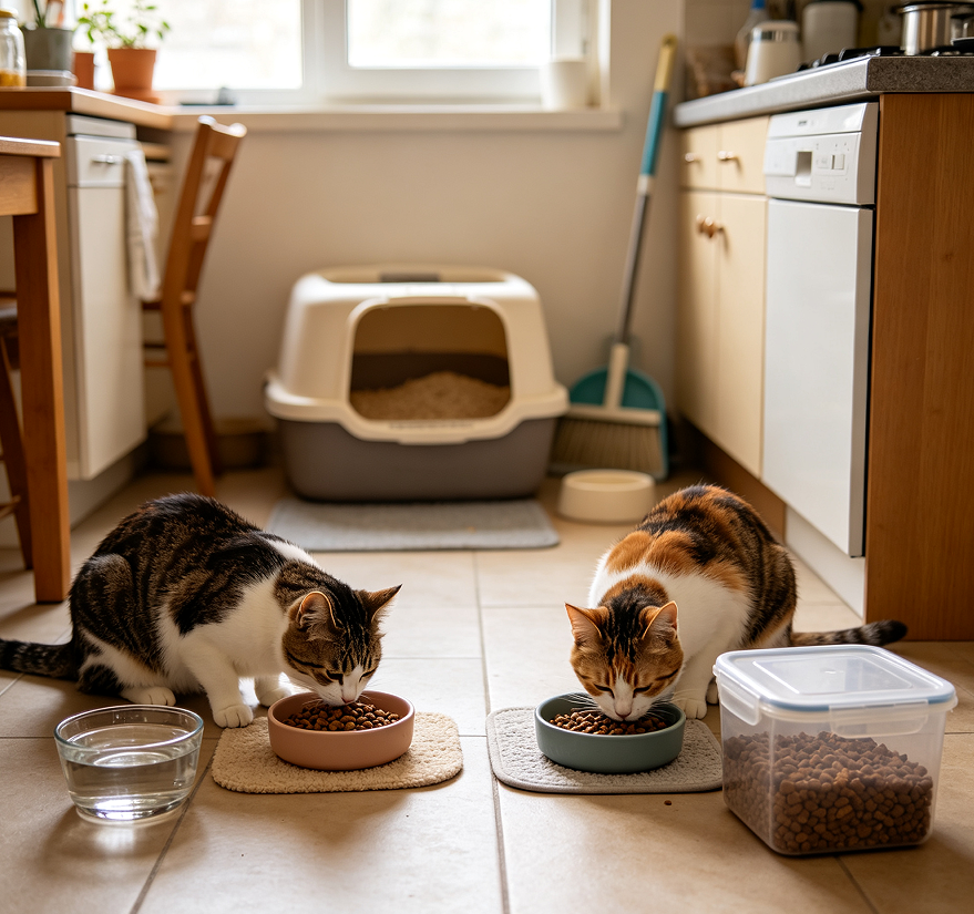 Multi-Cat Household In-Home Cat Feeding Custom Package